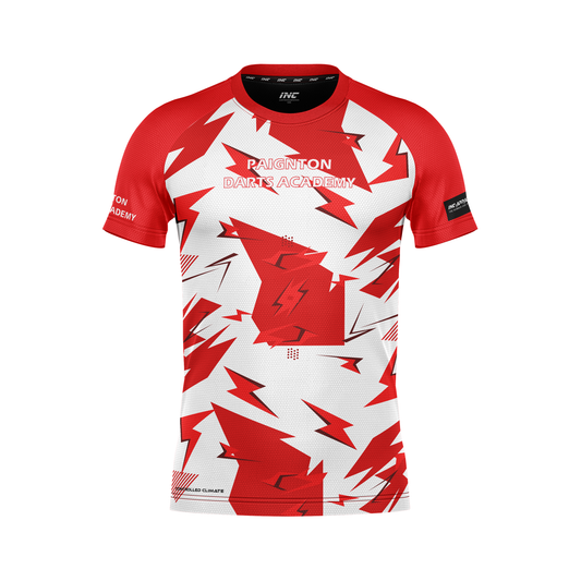 Paignton Darts Academy Training Tee – Front View | INC-APPAREL