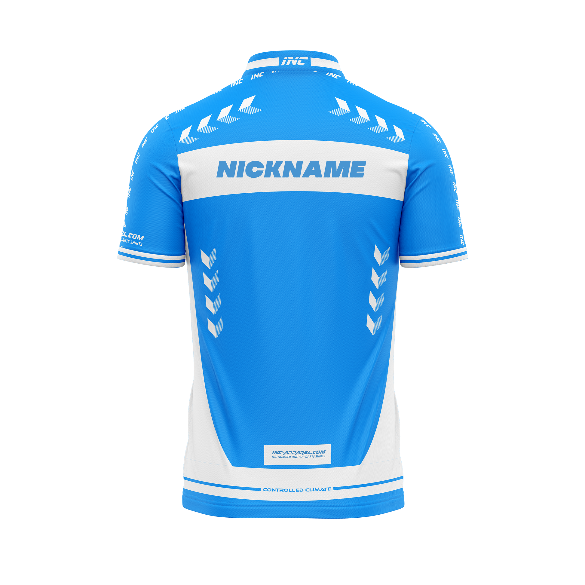 Pedifollium Civitas Pro1 Darts Shirt – Back View | INC-APPAREL