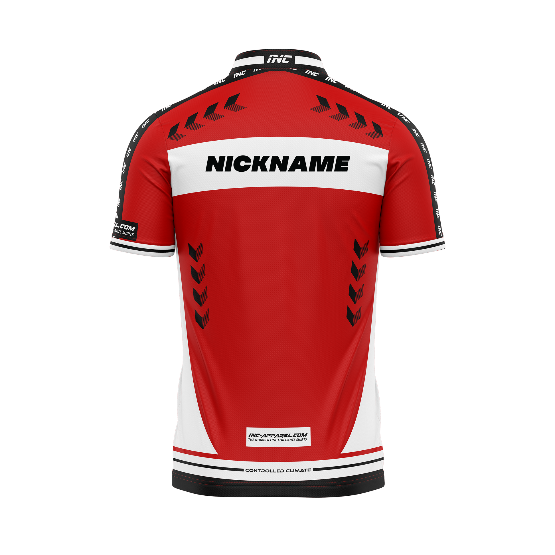 Pedifollium Unitus Pro1 Darts Shirt – Back View | INC-APPAREL