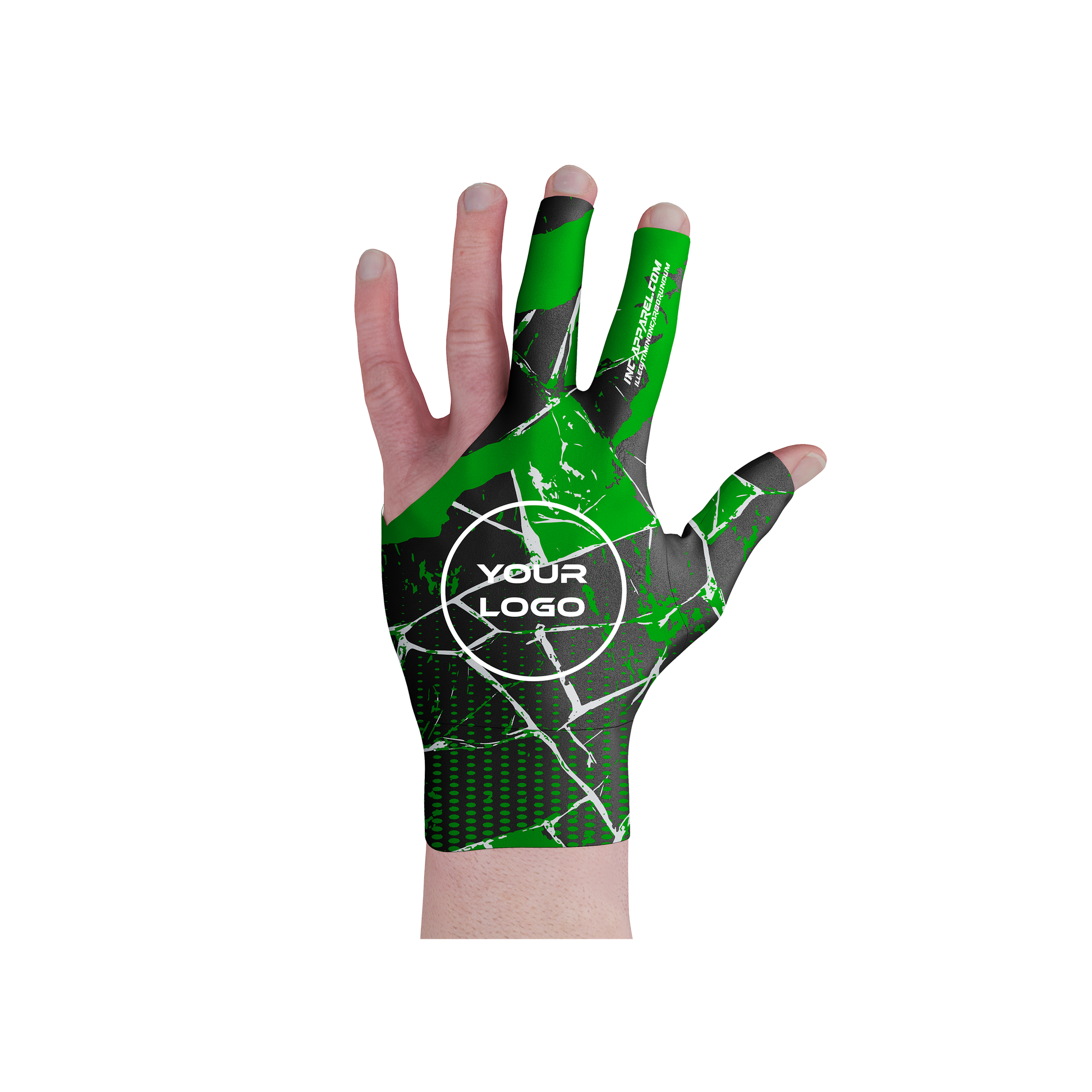 Primal Viridis Pool Glove – Custom Cue Glove for 8-Ball & 9-Ball Players | INC-APPAREL