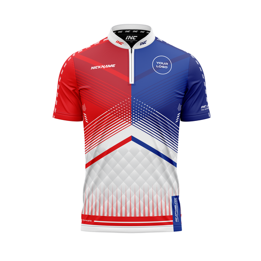 Rex Taculi Vegensis XPRO Collar Custom Pool Shirt USA – Front View | INC-APPAREL