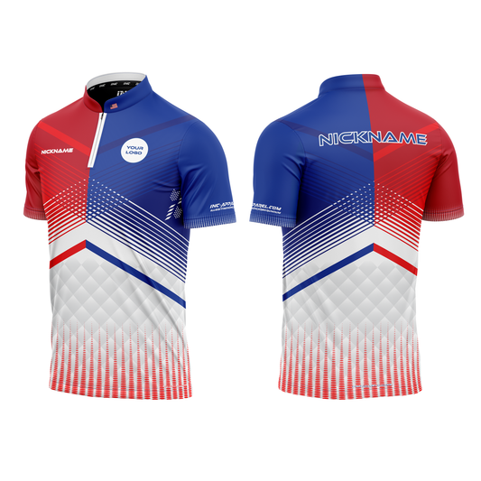 Rex Taculi Vegensis XPRO Collar Custom Pool Shirt USA – Front and Back View | INC-APPAREL