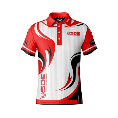 Senior Darts England Polo Match Shirt