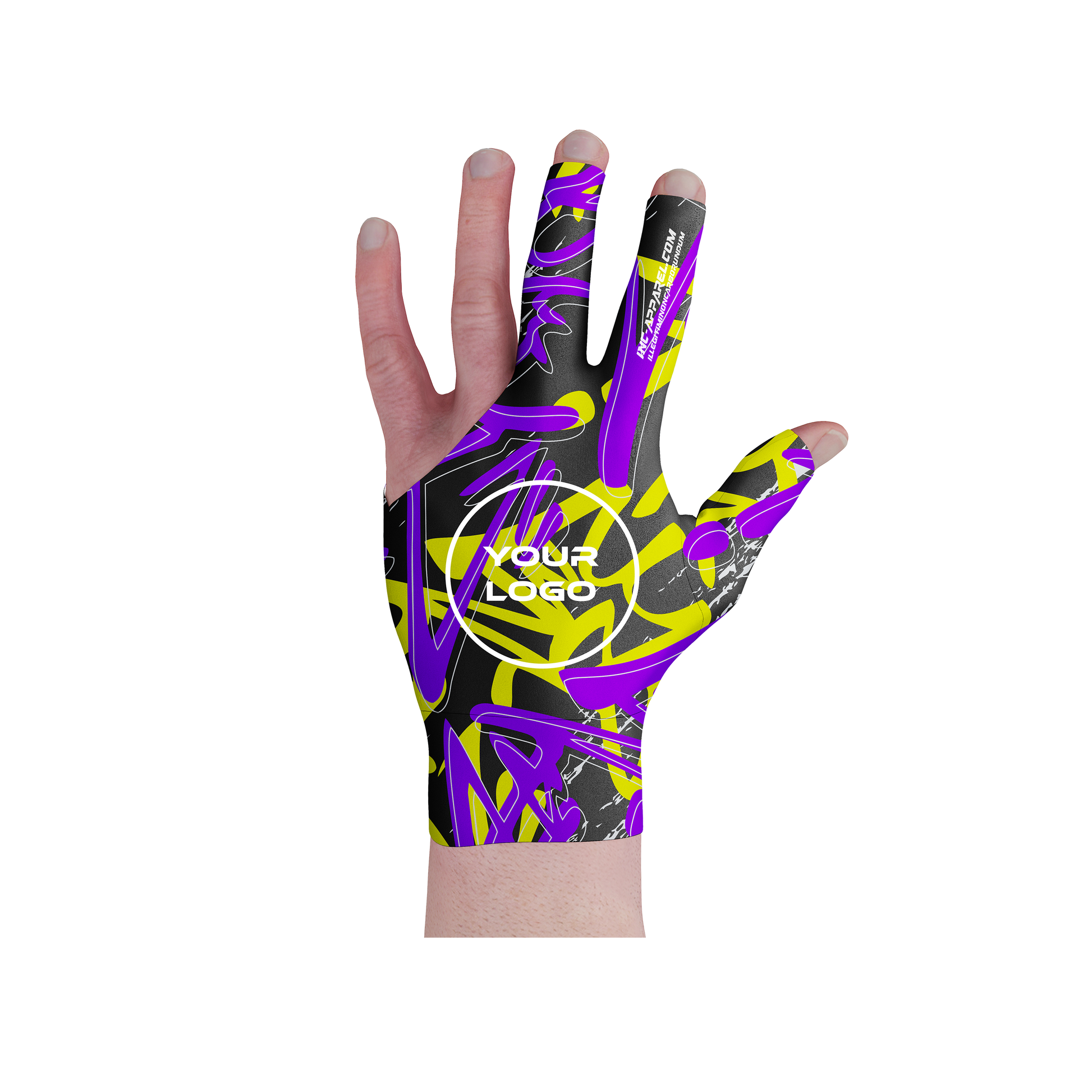 Vandal Purpura Flavus Pool Glove – Custom Glove for 8-Ball and 9-Ball | INC-APPAREL