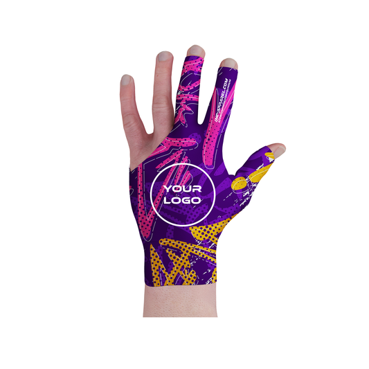 Vandal Purpura Pool Glove – Custom Pool Glove for 8-Ball and 9-Ball | INC-APPAREL
