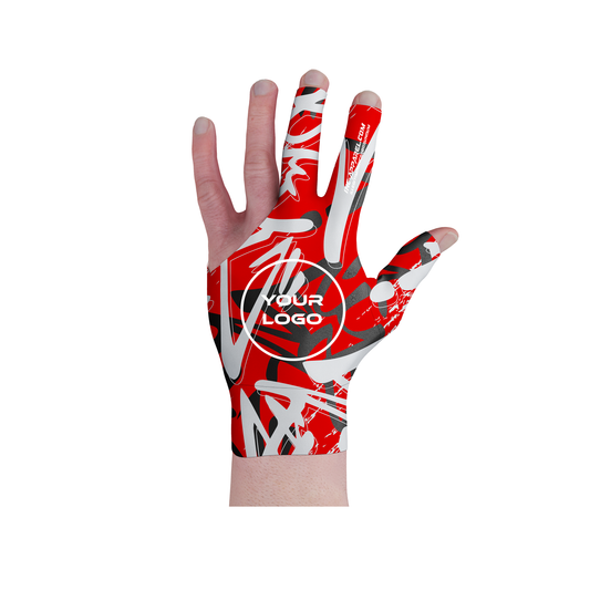 Vandal Ruber Nigrum Albus Pool Glove – Custom Pool Glove for 8-Ball and 9-Ball | INC-APPAREL