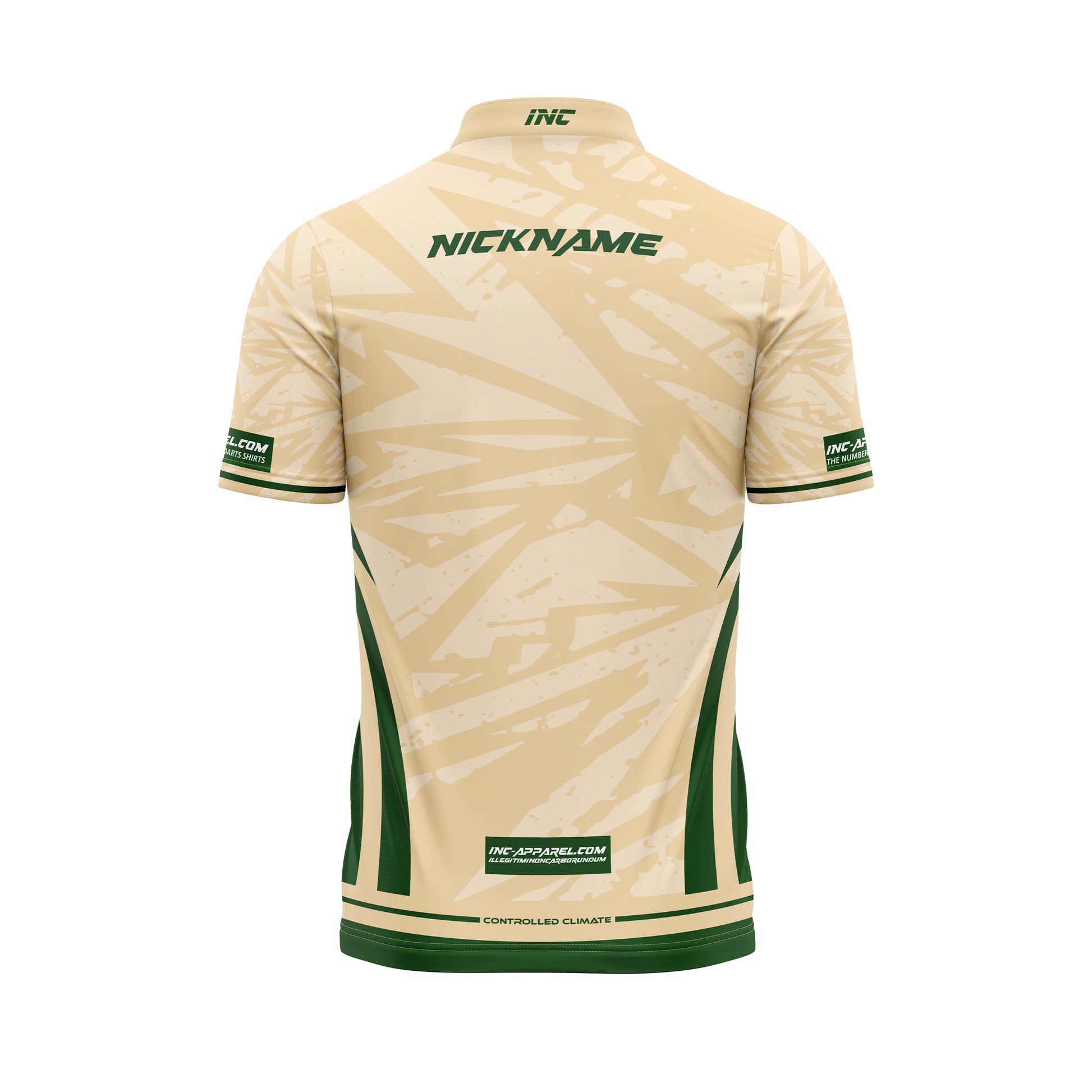 Venator Umbrae XPRO Collar Custom Pool Shirt – Back View | INC-APPAREL