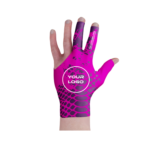 Venom Rosus Purpura Pool Glove – Custom 8-Ball and 9-Ball Glove | INC-APPAREL