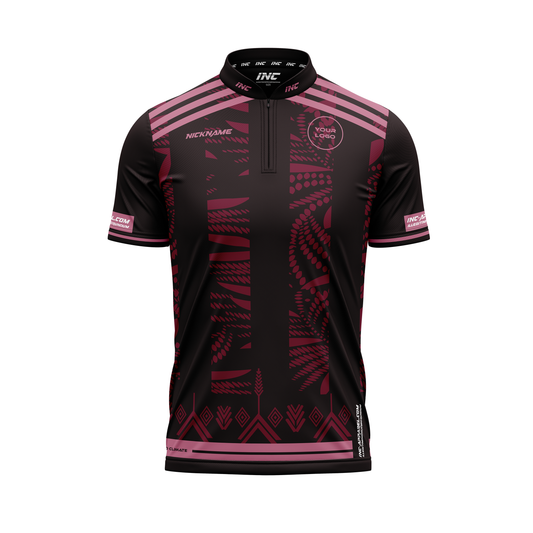 Vox Tenebris XPRO Collar Custom Pool Shirt – Front View | INC-APPAREL