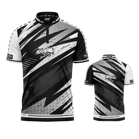 Acies White Darts and Pool Shirt by INC-APPAREL – lightweight breathable performance darts shirt