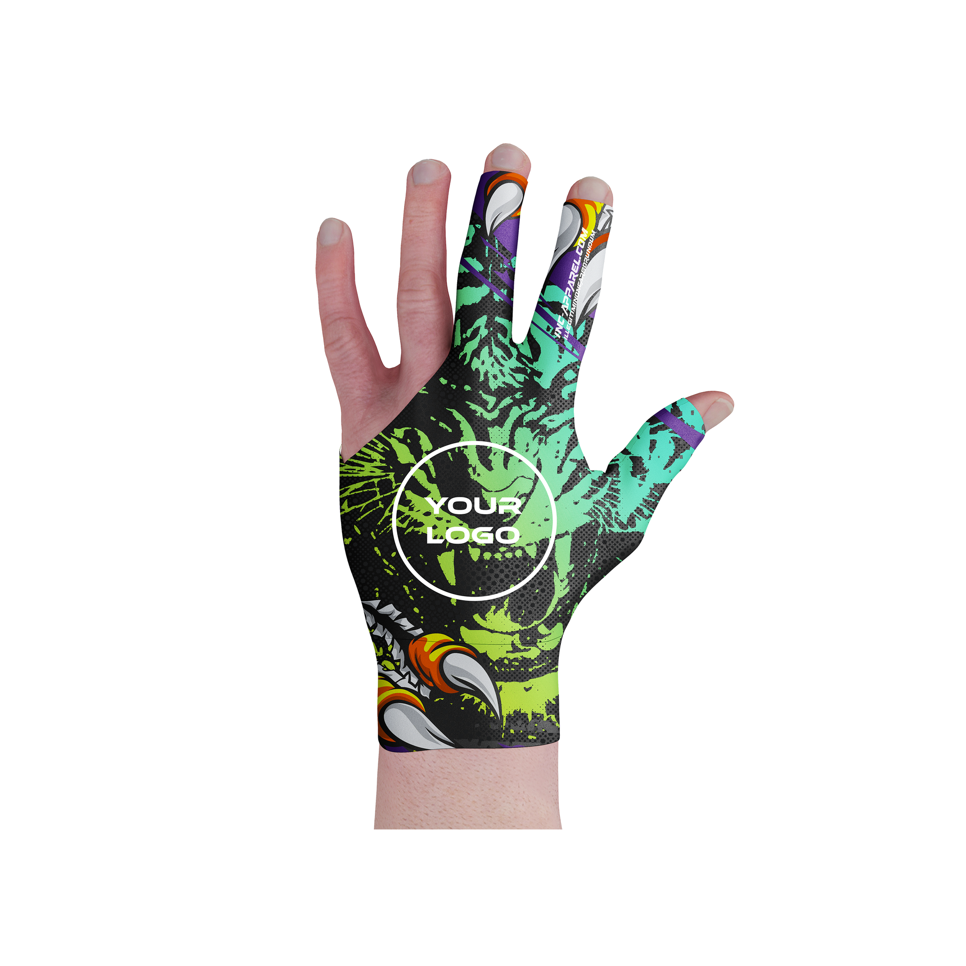 Alpha Tigridis purple performance pool glove from INC-APPAREL