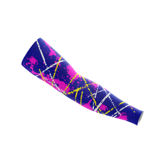 Anarchy Caeruleus blue and pink compression sleeve from INC-APPAREL