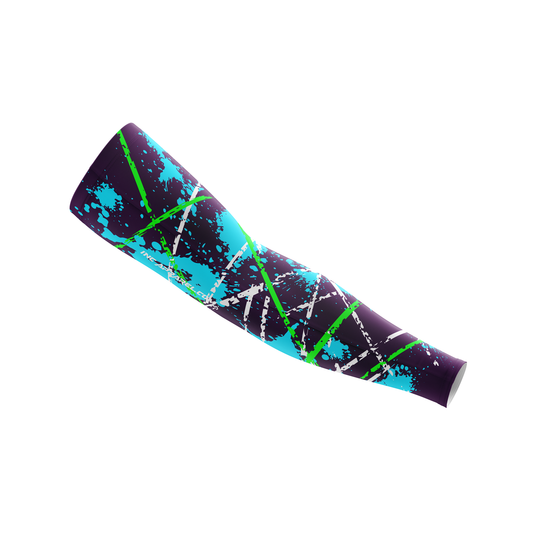 Anarchy Purpura purple and blue compression sleeve from INC-APPAREL