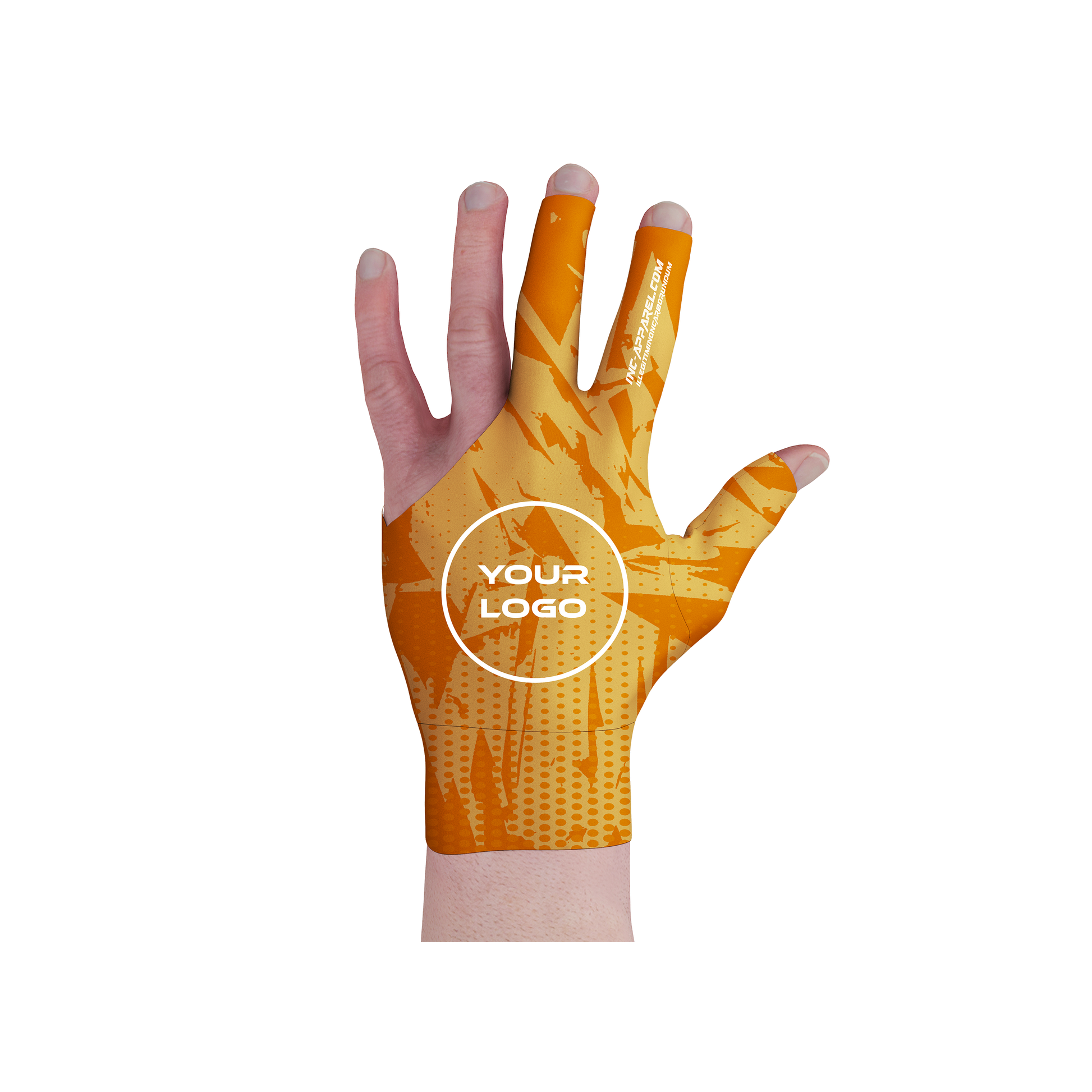 Bellona Orange performance pool glove from INC-APPAREL
