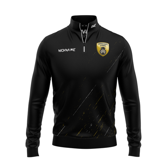 Berwick Darts Academy Quarter Zip Midlayer – Front View | INC-APPAREL