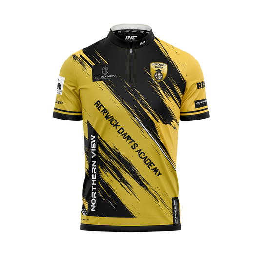 Berwick Darts Academy Shirt – Front View | INC-APPAREL