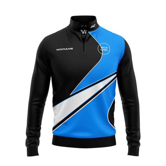 Blade Seco Quarter Zip Darts Midlayer – Front View | INC-APPAREL