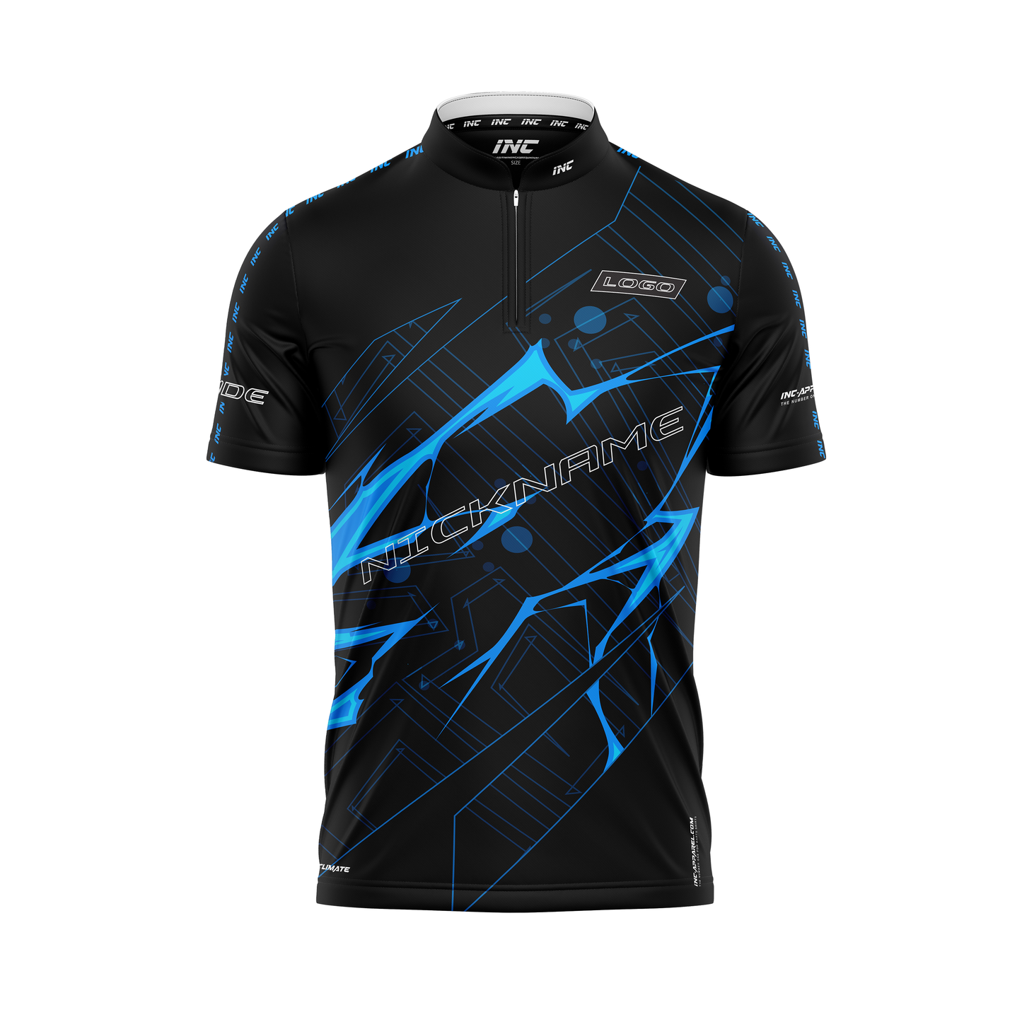 Blade Tempestas Pro-1 Darts Shirt – Front View | INC-APPAREL