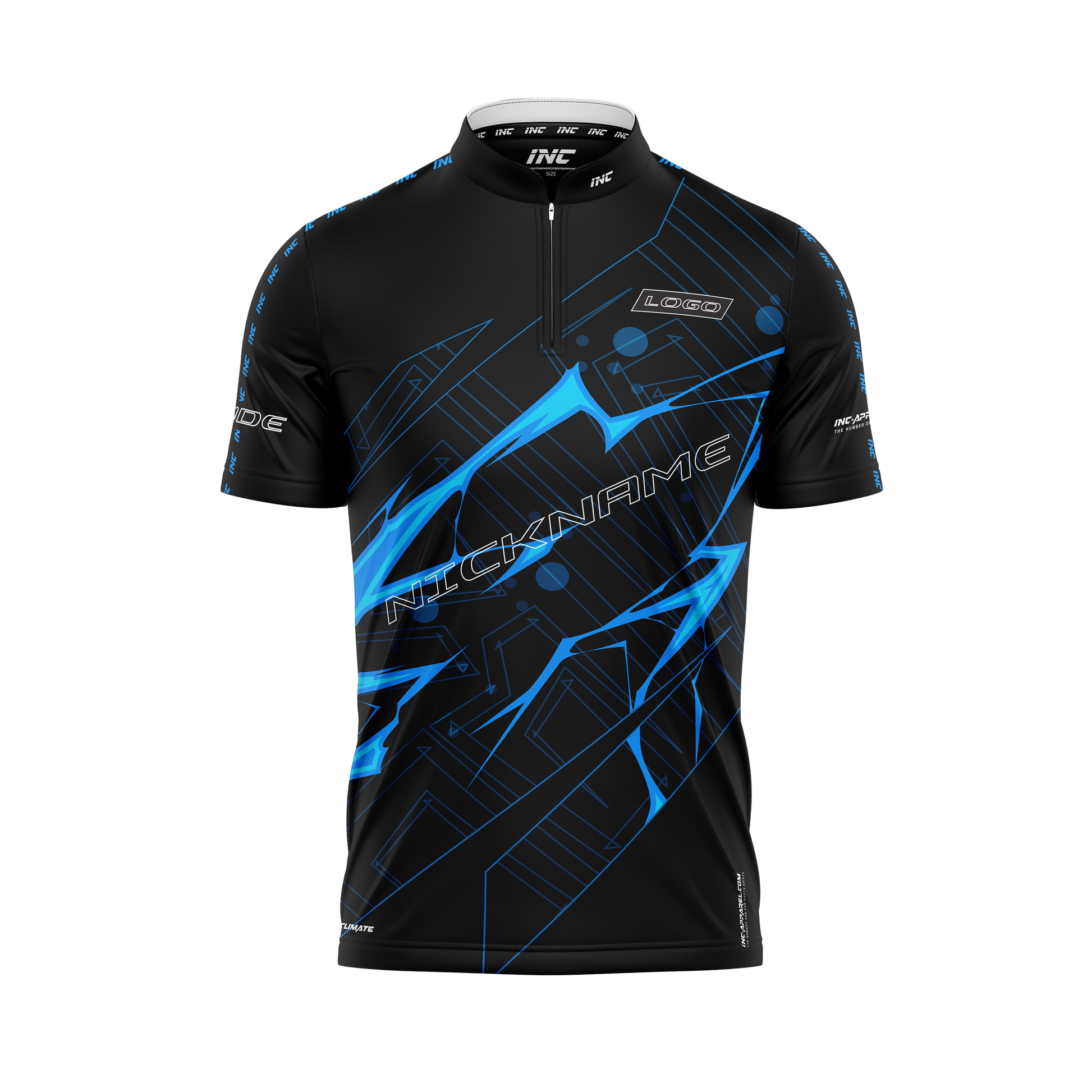 Blade Tempestas Pro-1 Darts Shirt – Front View | INC-APPAREL