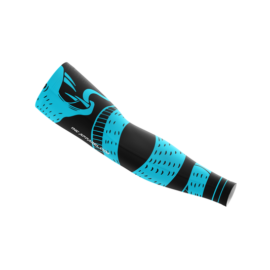Cobra Caeruleus blue darts compression sleeve from INC-APPAREL