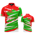 Cupio Red Green Pool and Darts Shirt by INC-APPAREL – breathable moisture-wicking performance darts shirt