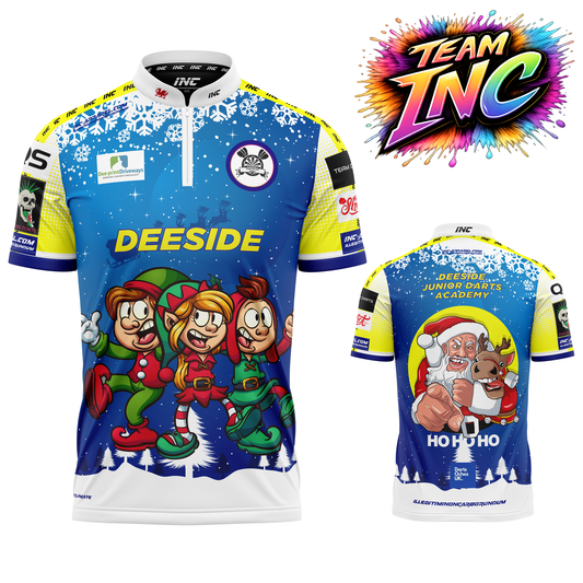 Deeside Junior Darts Academy Christmas Shirt from INC-APPAREL
