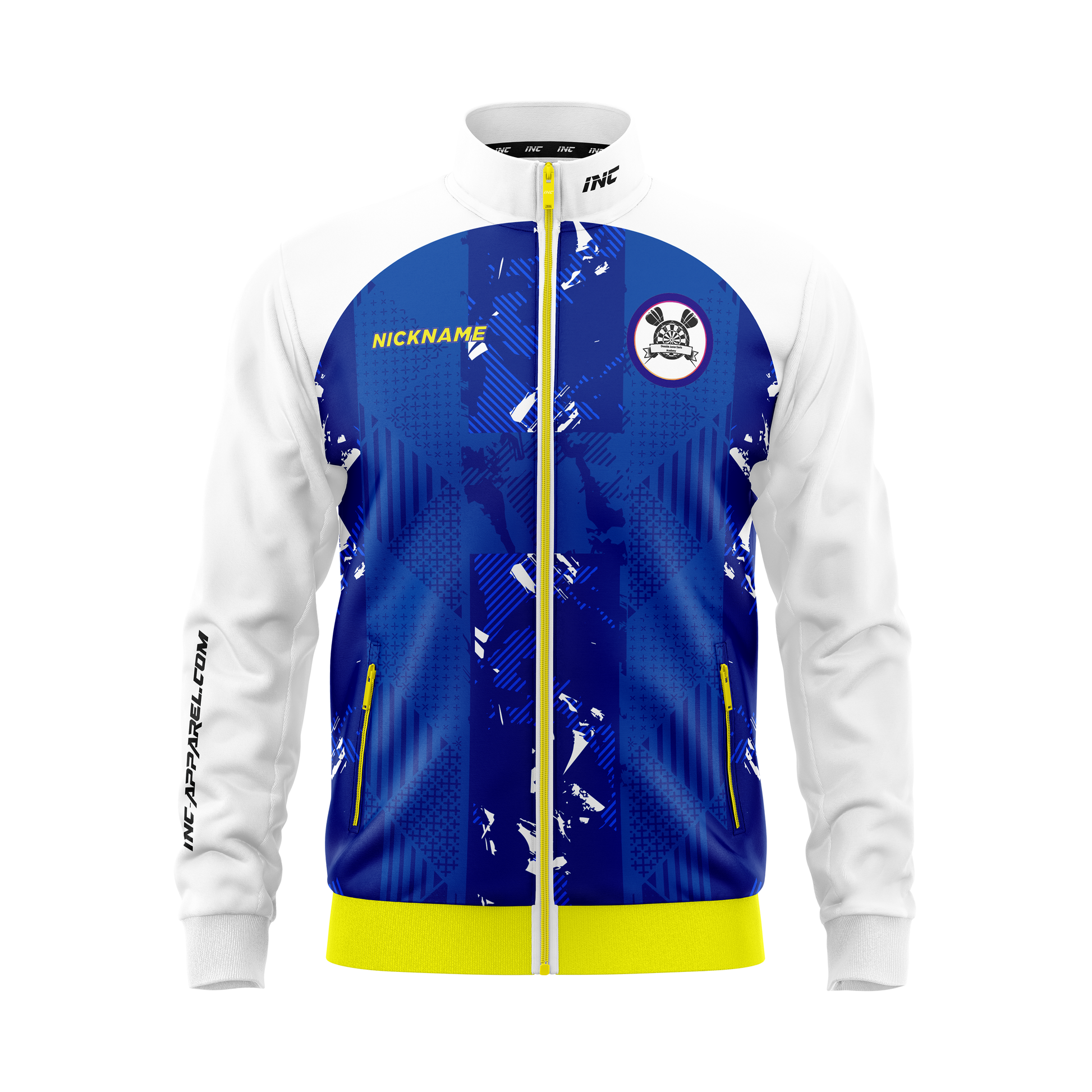 Deeside Junior Darts Academy Tournament Jacket – Front View | INC-APPAREL
