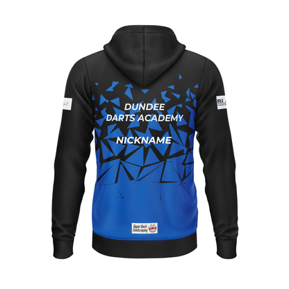 Dundee Darts Academy Hoodie – Back View | INC-APPAREL