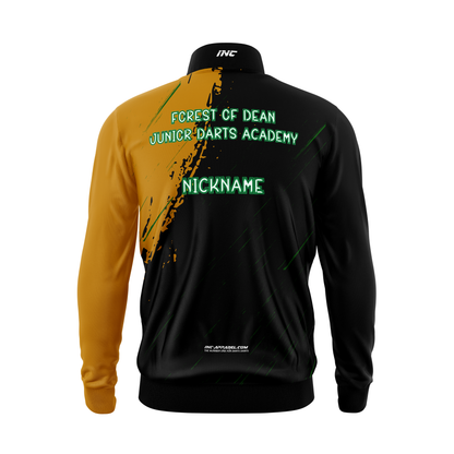 Forest of Dean Junior Darts Academy Tournament Jacket – Back View | INC-APPAREL