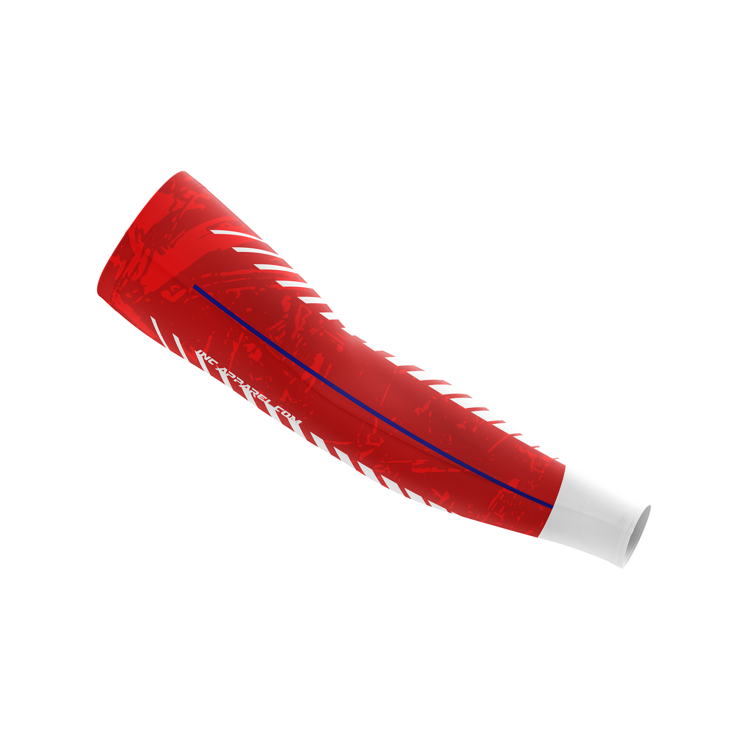 Glacialis Lumen red white and blue darts compression sleeve from INC-APPAREL