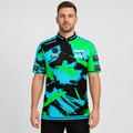 Front view of The Cue Club Men and Youth Cue Tang Clan Pool Shirt, featuring the vibrant graphic chest design, athletic collar, and tailored fit.