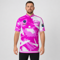 Front view of The Cue Club Men and Youth Pink Pony Club Pool Shirt, featuring the striking Pink Pony Club chest graphic, athletic collar, and tailored fit.