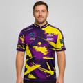Front view of The Cue Club Men and Youth Pool Shirt, displaying the signature club logo, athletic tailored fit, and structured performance collar.