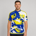 Front view of The Cue Club Men and Youth The Nags Head Pool Shirt, showcasing the custom team logo, dynamic athletic silhouette, and structured collar.
