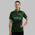 Front view of the Women's Forest of Dean Junior Darts Academy Shirt, showing the custom-contoured athletic fit and official academy crest on the chest.
