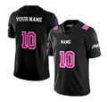 INC-APPAREL Imperium Black and Pink American Football Shirt with personalised name and number options for supporters and leisurewear.