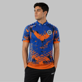 Front view of the Men and Youth Official Boundary Park Youth Darts Academy shirt, showcasing the professional athletic design and prominent academy branding.