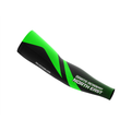Front view of the Official Darts Academy North East Throwing Sleeve, showcasing the streamlined compression fit and the sharp official academy logo print.