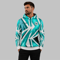 Front view of the unisex Official Kings Darts Academy Hoodie, highlighting the cozy fleece design and bold official academy crest across the chest.