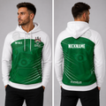 Front view of the unisex Official Solway West Pool League Hoodie, highlighting the cozy fleece design and bold official league branding across the chest.