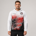 Front view of the unisex Official West Midlands Junior Darts Academy Hoodie, highlighting the cozy fleece design and bold official academy branding across the chest.