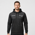 Front view of the unisex Official What's The Point Hoodie, highlighting the cozy fleece design and bold official branding across the chest.