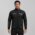 Front view of the unisex Official What's The Point Tournament Jacket, highlighting the sleek full-zip design, athletic collar, and prominent official branding.