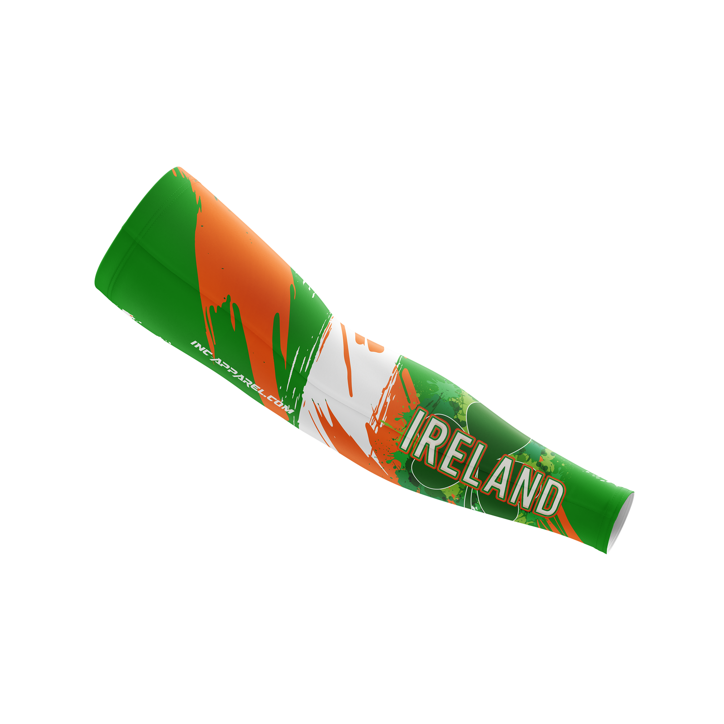 Ireland Compression Sleeve from INC-APPAREL – performance arm sleeve with breathable fabric and Ireland-inspired design.