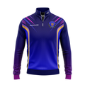 JDC Perthshire Darts Academy Quarter Zip Midlayer – Front View | INC-APPAREL