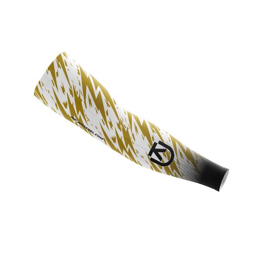 Kyle "The Destroyer" Davidson Darts Sleeve – Front View Featuring Aggressive Graphic and Compression Fit | INC-APPAREL
