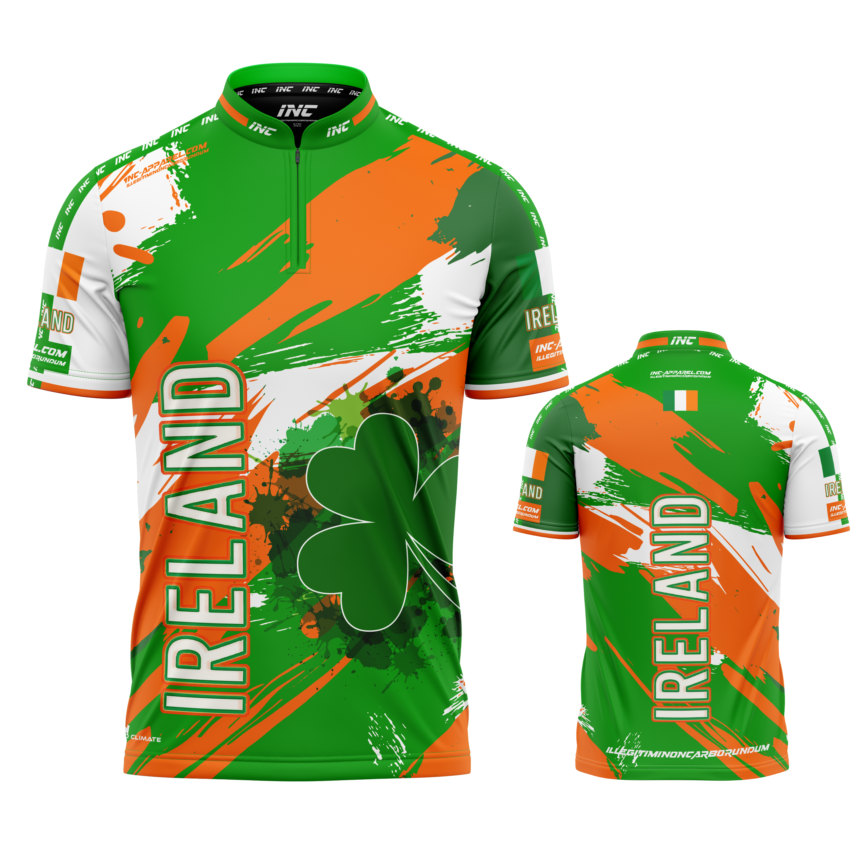 Natio Range Ireland Custom Darts/Pool Shirt from INC-APPAREL