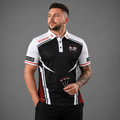 Official National Junior Darts Association darts teamwear shirt front featuring the NJDA logo, shown in men's and youth sizes.