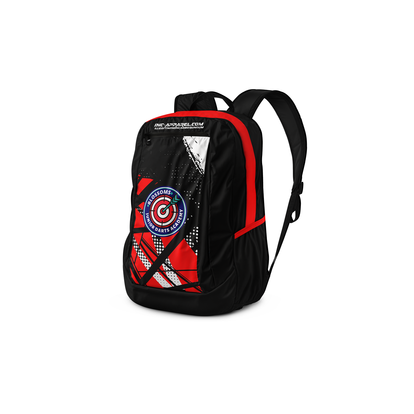 Official Blossoms Junior Darts Academy backpack from INC-APPAREL