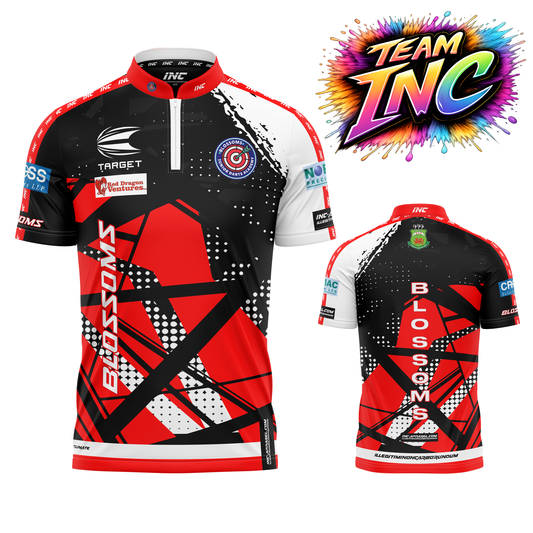 Official Blossoms Junior Darts Academy darts shirt from INC-APPAREL